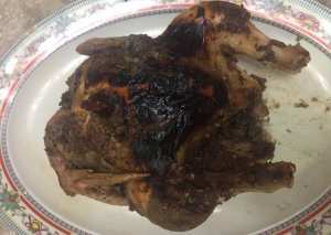 فراخ مشويه بالتتبيله في الفرن