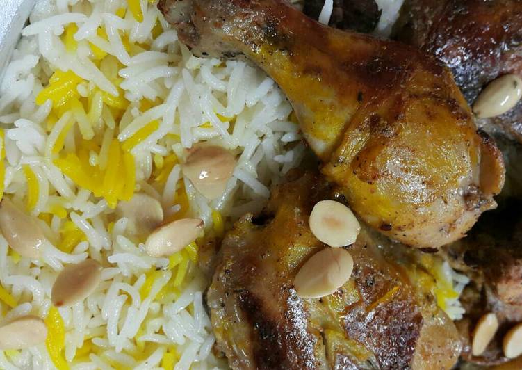 مندي الدجاج بالفرن