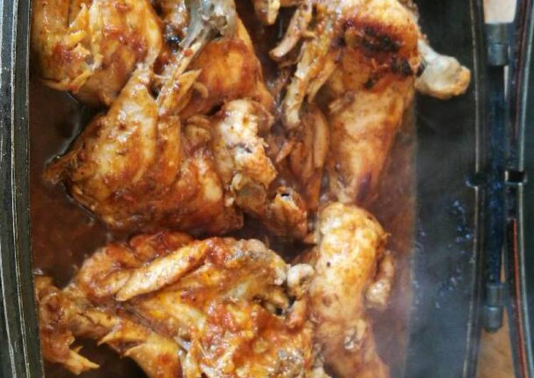 دجاج مع الصلصه