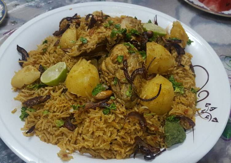 كبسة دجاج على طريقتي😍