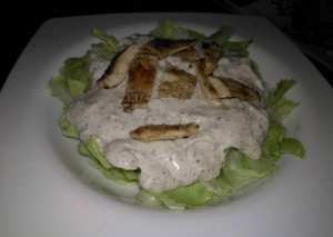 سلطة سيزر بالدجاج