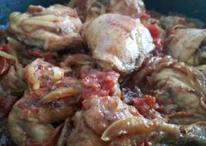 تبسي دجاج لذيذ وسريع بدون فرن