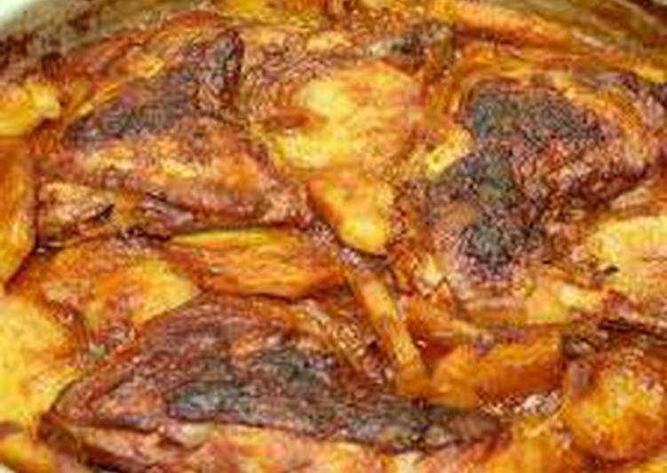 صينية بطاطس بالفراخ