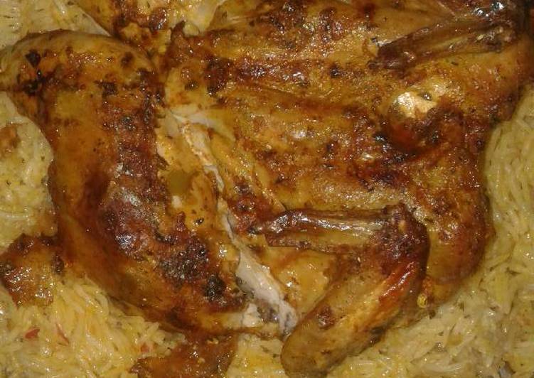 دجاج تركي مع الارز