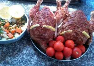 الخلطه الخاصه لدهن الدجاج