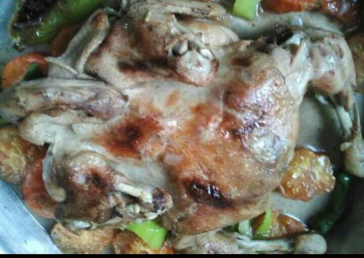 دجاج بالفرن