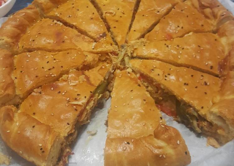 فطيرة بالدجاج