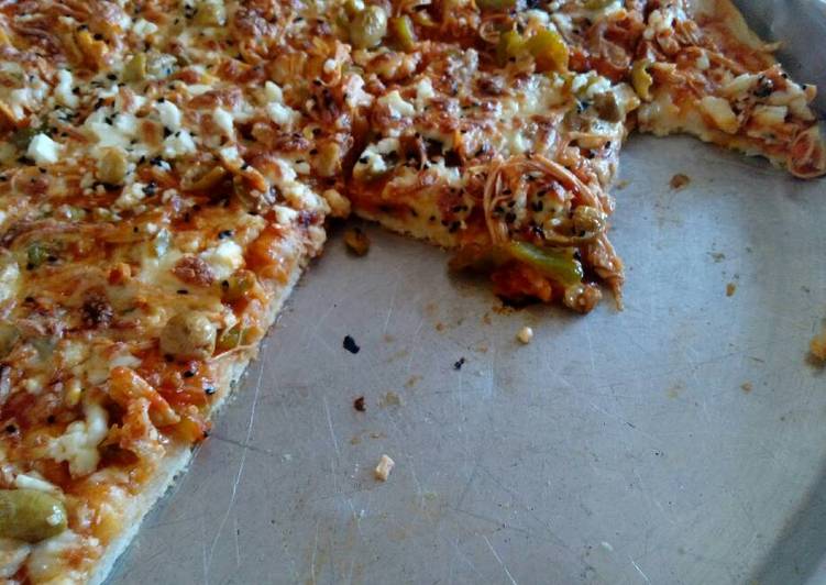 بيتزا الدجاج