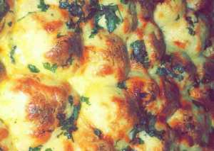 كرات البطاطس بالدجاج