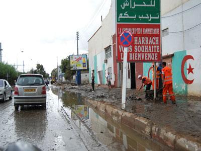 La wali d'Alger annonce un plan anti-inondations à l'horizon 2016                                    Pour faire face aux dégâts liés aux intempéries