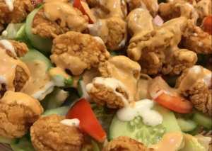 سلطة الدجاج