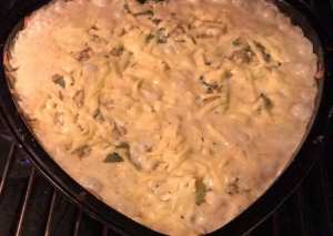 صينية دجاج بالبطاطس والكريمه