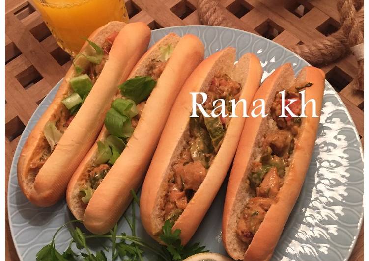 ساندوتشات الدجاج 🌯🌯