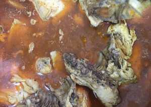 مقلوبة دجاج بالخضار