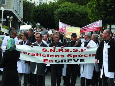 Les praticiens spécialistes reportent leur grève au 15 avril                                    Prenant acte de la décision de justice déclarant le mouvement illégal