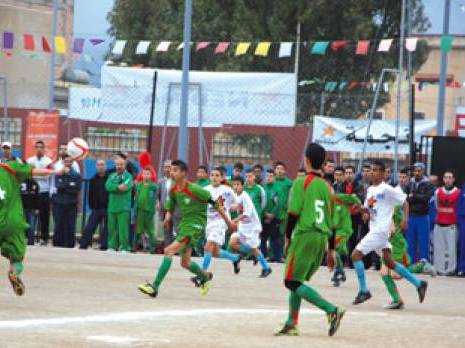 Une fête grandiose                                    Finale Printemps-Foot