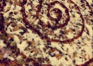 بيتزا الباربيكيو بالدجاج🍢