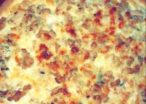 كيش بالدجاج