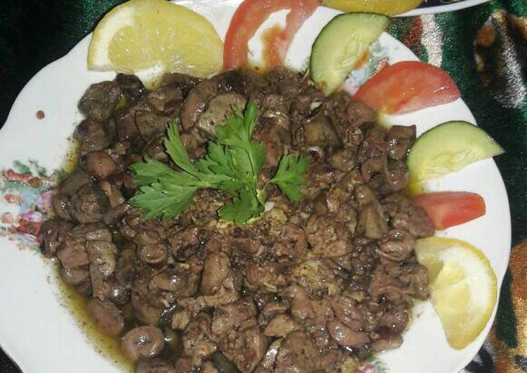 كبدة دجاج 🍗