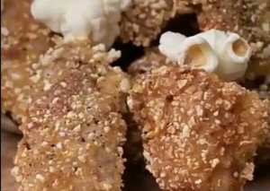 قطع الفراخ بالفوشار