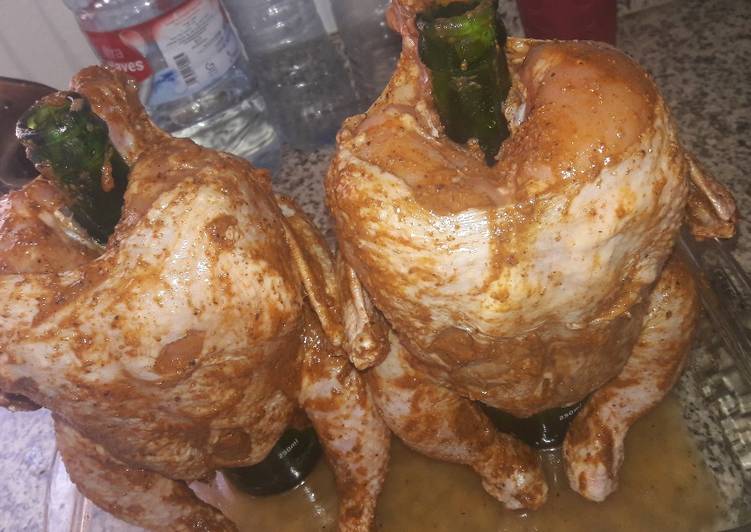 دجاج مشوي بالقنينه