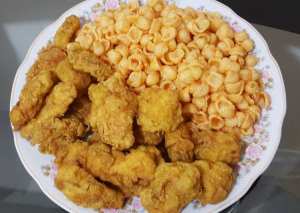 بوب كورن الدجاج 🍗🍟