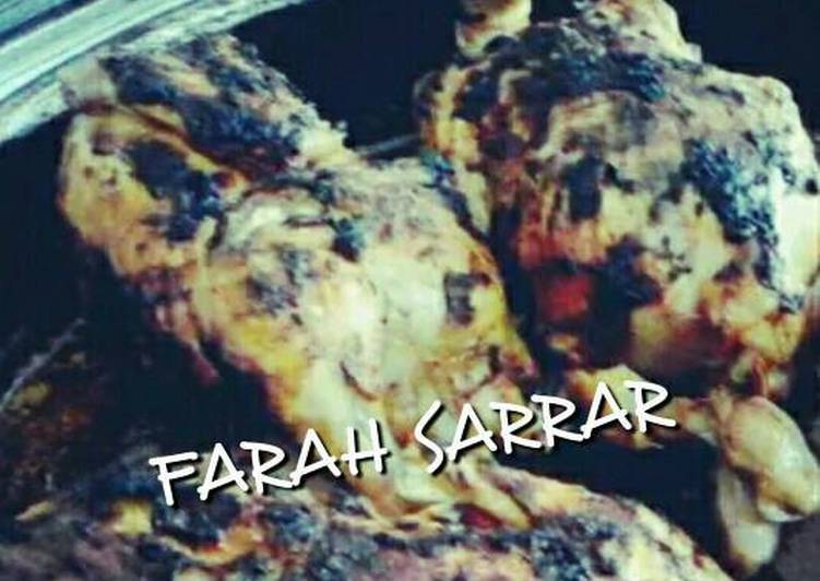 دجاج محمر محشي فريكة😊😊