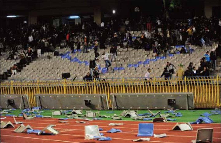 Le hooliganisme algérien                                    Violences dans les stades