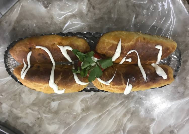 فطاير بالدجاج