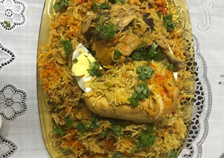 برياني بَاللبن والدجاج