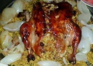 دجاج بالحشو