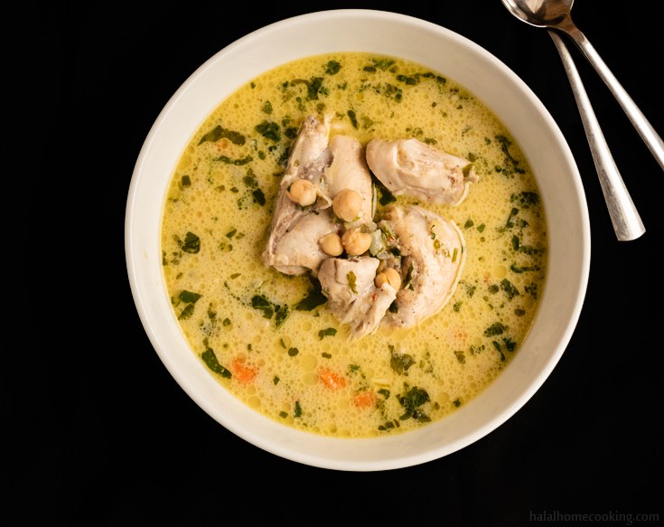 cherba bayda or white soup