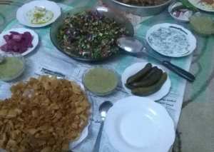 صينية دجاج بالبصل والسماق