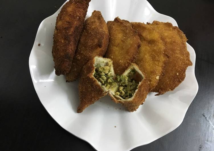 فطائر التوست بالدجاج