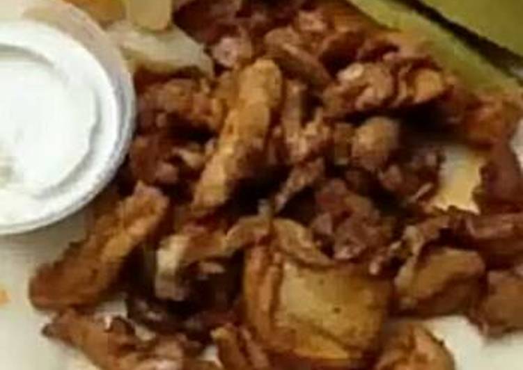 شاورما الدجاج