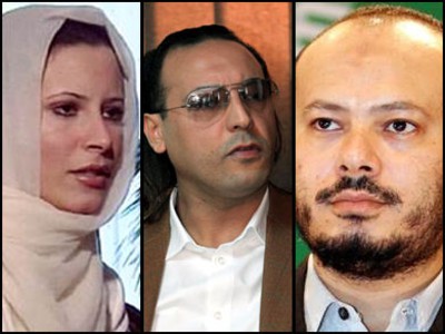 الجزائر تقرر نقل أسرة القذافي إلى العاصمة                                    بعد أن كانت تحت الإقامة الجبرية في «جانت»..