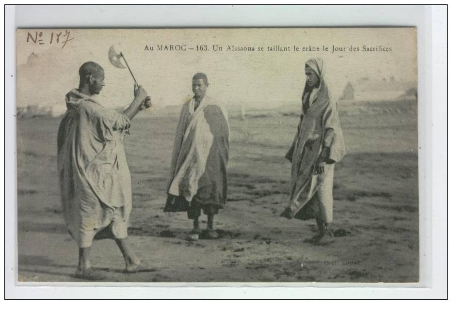 Les Aïssâoua à Tlemcen 1900. par Edmond Doutté