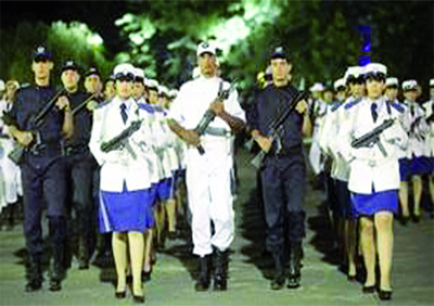 Manifestation de la Sûreté à l'occasion du 1er Novembre