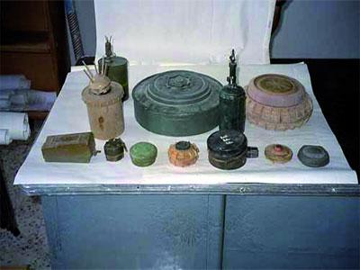 Près de deux millions de mines de l'ère coloniale restent enfouies sous le sol algérien                                    Neuf des onze millions d'entre-elles déterrées par l'ANP