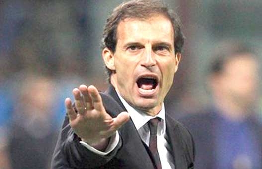 AC Milan : Allegri : «Je suis déçu pour les joueurs»