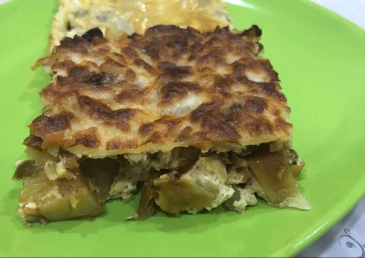 صينية بطاطا بالدجاج