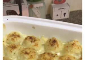 كرات البطاطس بالدجاج لذيييذه