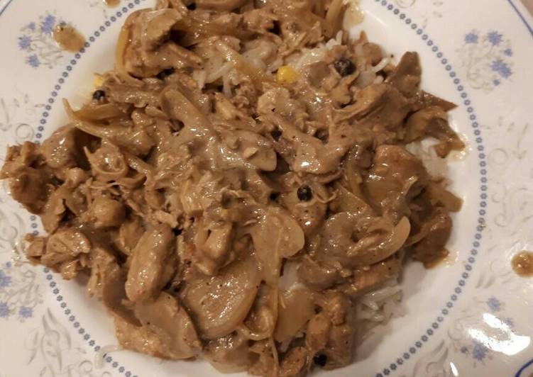 شاورما دجاج بالكريم فرش