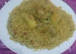 كبسة دجاج سريعه😊😋