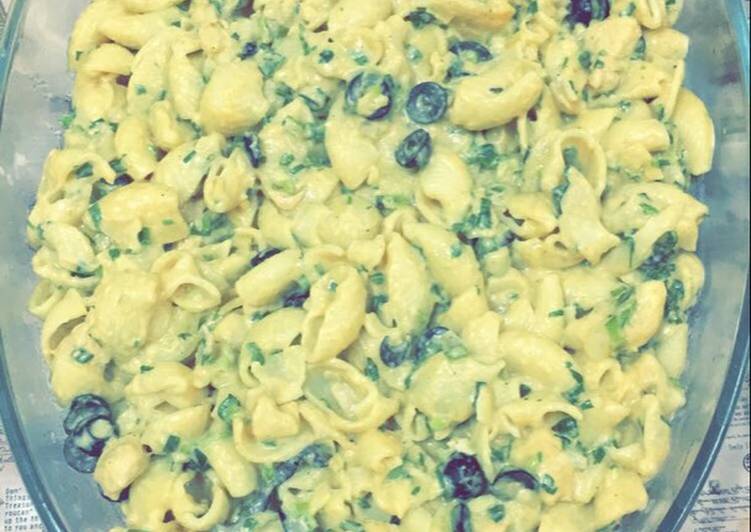 معكرونة بالدجاج