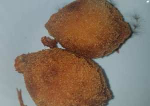 كبة الدجاج بحشوة الفطر والذرة والجبنة