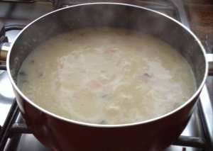 سوب بالدجاج