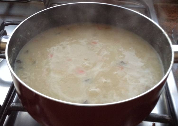 سوب بالدجاج