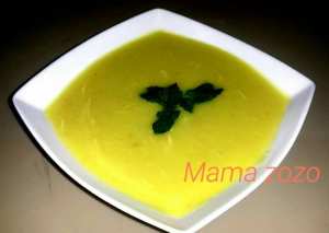 شوربة كريمة الدجاج