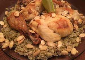 فريكة بالدجاج